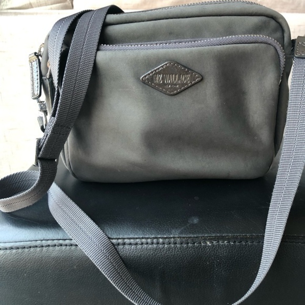 Gray Crossbody Bag